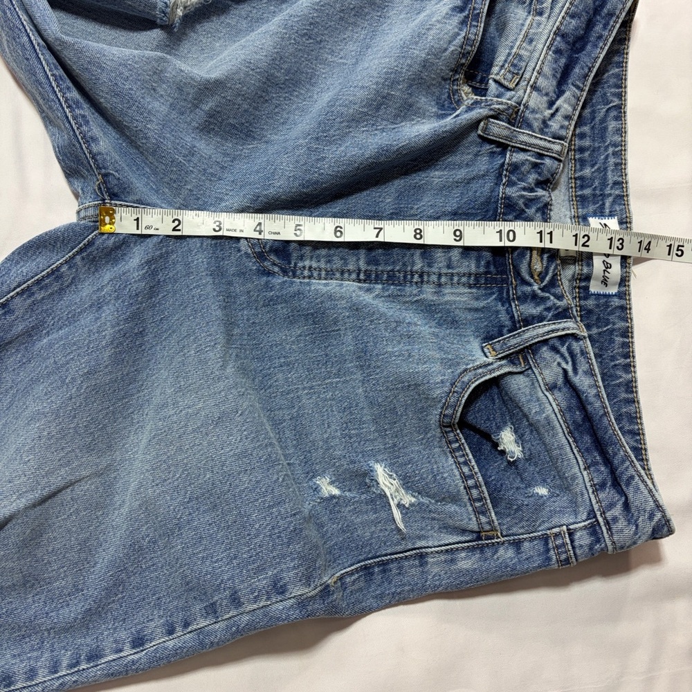 Studio blue women’s straight leg boyfriend jeans size 29 - Picture 9 of 10